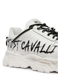 Just Cavalli Sneakersy 80QA3SH1 ZPC21 Biały. Kolor: biały. Materiał: skóra #4