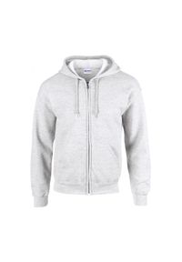 GILDAN - Sweatshirt zapinany na zamek błyskawiczny Gildan Heavy Blend ®. Typ kołnierza: kaptur. Kolor: szary #1