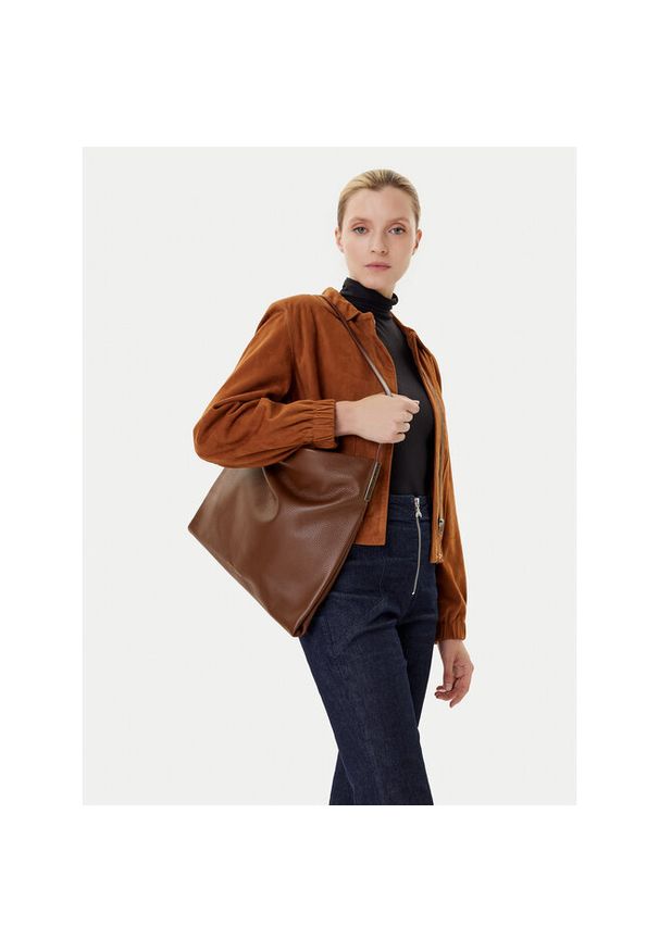 Torebka Elisabetta Franchi. Kolor: brązowy