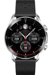 GARETT - Smartwatch Garett Smartwatch męski Garett 5904238485590 czarny pasek. Rodzaj zegarka: smartwatch. Kolor: czarny