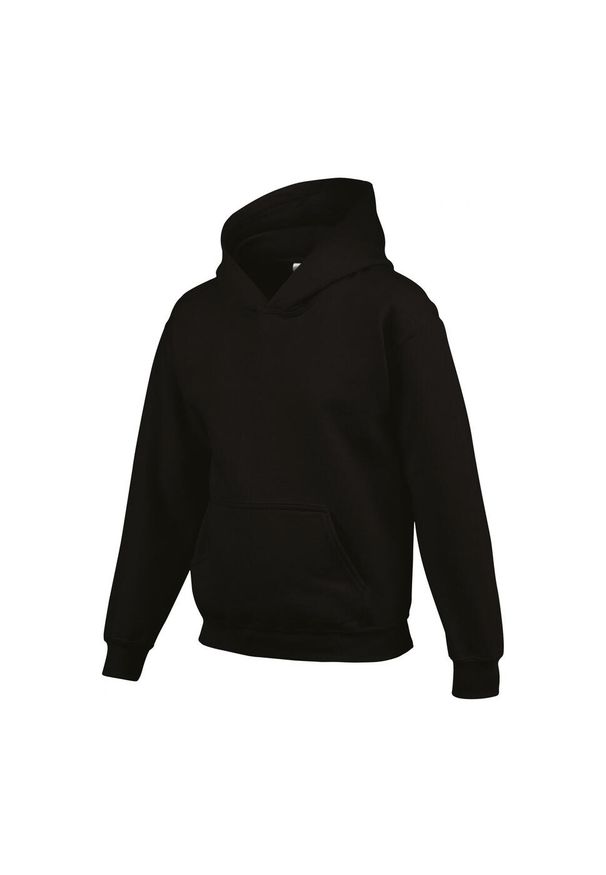 GILDAN - Sweatshirt bluza dziecięca z kapturem Gildan Heavy Blend ®. Typ kołnierza: kaptur. Kolor: czarny