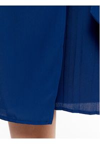 NAF NAF Spódnica Kixo XENJ26 Niebieski Regular Fit. Kolor: niebieski. Materiał: syntetyk #3