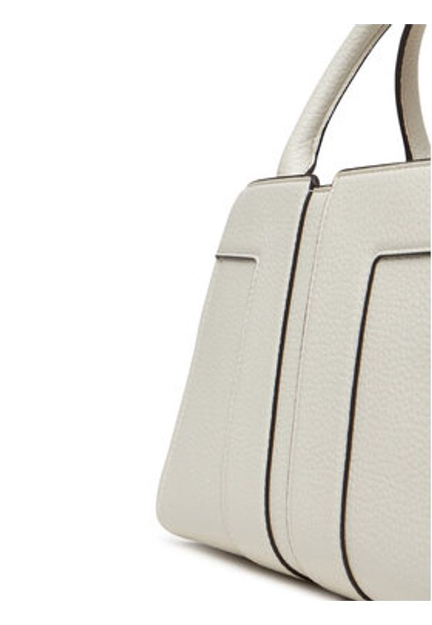 Elisabetta Franchi Torebka BS-07A-51E2-V500 Biały. Kolor: biały. Materiał: skórzane