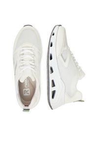 Rieker Sneakersy N5205-80 Écru. Materiał: materiał #4