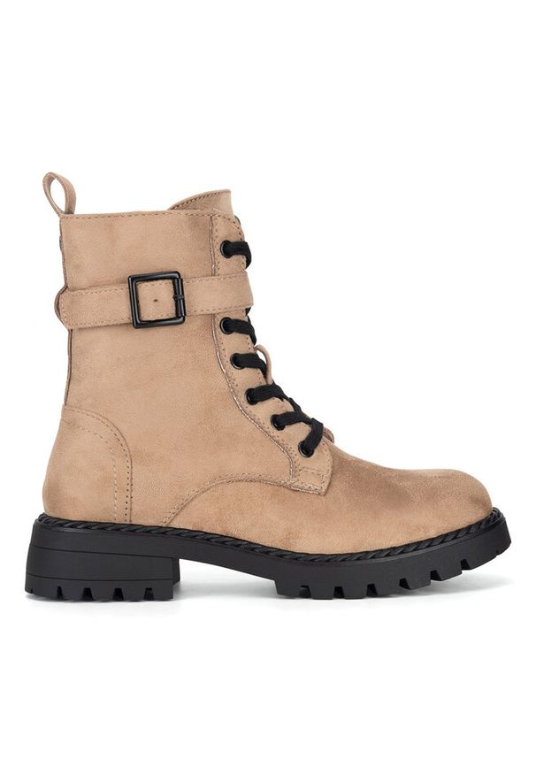 Trzewiki DeeZee. Kolor: beżowy