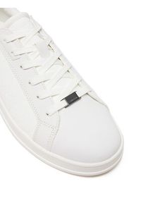 Calvin Klein Sneakersy Low Top Lace Up Nb Mono HM0HM01768 Biały. Kolor: biały. Materiał: skóra #3
