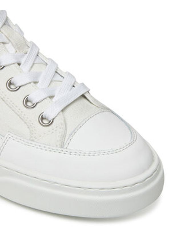 Inuikii Trampki Canvas Lex Low 50102-091 Biały. Kolor: biały. Materiał: materiał
