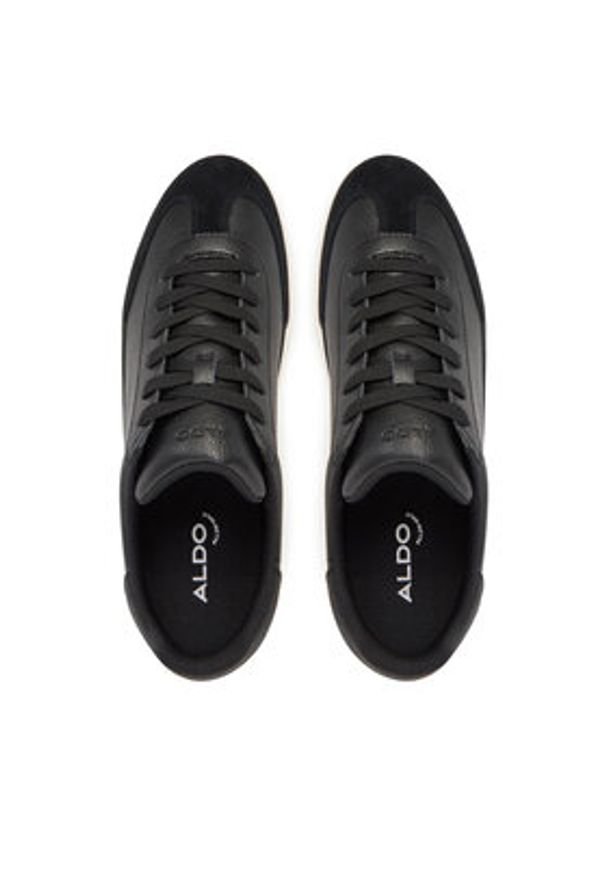 Aldo Sneakersy Lido 13876973 Czarny. Kolor: czarny. Materiał: skóra