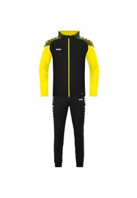 Dres z kapturem Jako Performance. Kolor: wielokolorowy, żółty, czarny. Materiał: dresówka. Sport: piłka nożna #1