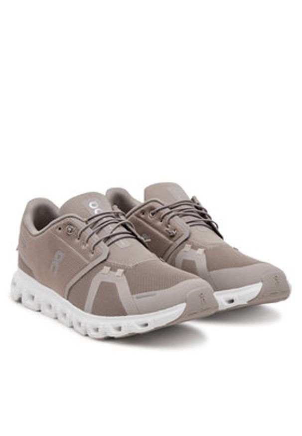 On Sneakersy Cloud 6 3MF10073280 Biały. Kolor: biały. Materiał: materiał