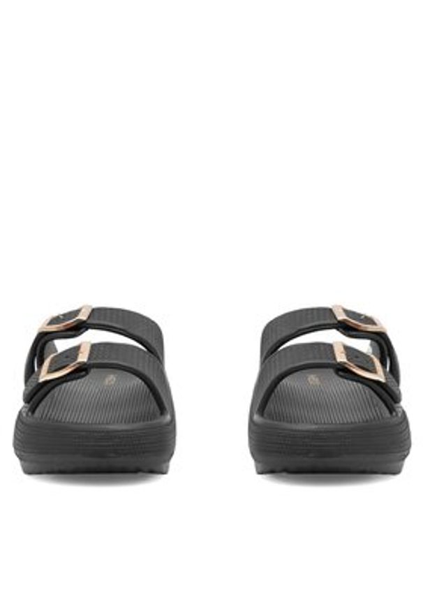 MEXX Klapki MICC1904941W-01 Czarny. Kolor: czarny. Materiał: syntetyk