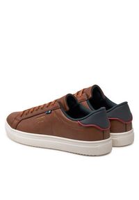 Jack & Jones - Jack&Jones Sneakersy Bale 12229695 Brązowy. Kolor: brązowy. Materiał: skóra #4