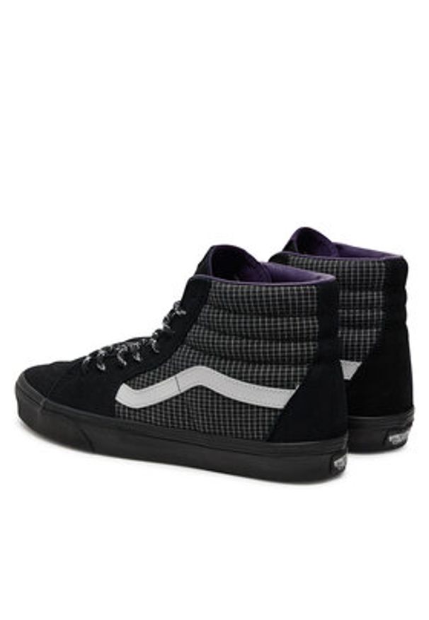 Vans Tenisówki Sk8-Hi VN000CMXBKA1 Czarny. Kolor: czarny. Materiał: materiał