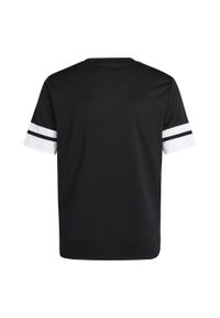 Adidas Sport Squa25 Jsy Y Koszulka Dzieci. Kolor: czarny, biały, wielokolorowy. Sport: piłka nożna