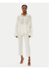 Kontatto Koszula B3003C E25B2C.11 Écru Relaxed Fit. Kolor: kremowy. Materiał: bawełna #2