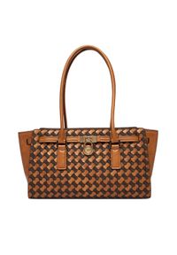 MICHAEL Michael Kors Torebka 30R6GNXT0T Brązowy. Kolor: brązowy. Materiał: skórzane #1