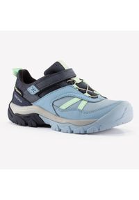 quechua - Buty turystyczne dla dzieci Quechua Crossrock wodoodporne. Materiał: kauczuk. Szerokość cholewki: normalna. Sport: turystyka piesza, wspinaczka