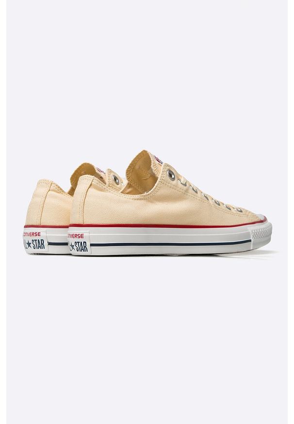 Converse - Tenisówki Chuck Taylor All Star. Nosek buta: okrągły. Zapięcie: sznurówki. Kolor: beżowy. Szerokość cholewki: normalna