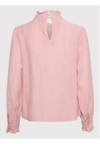 Cream Bluzka CRAnny 10610923 Różowy Straight Fit. Kolor: różowy. Materiał: wiskoza #4