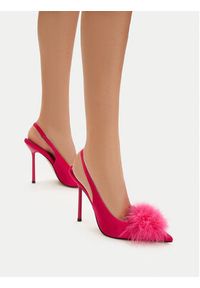 Eva Minge Szpilki EO-LAYLA-LT1677-35 Różowy ciemny. Kolor: różowy. Materiał: materiał. Obcas: na szpilce #6