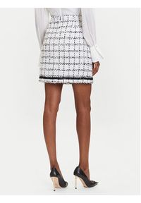 Karl Lagerfeld - KARL LAGERFELD Spódnica mini A3W12019 Écru Regular Fit. Materiał: syntetyk #5