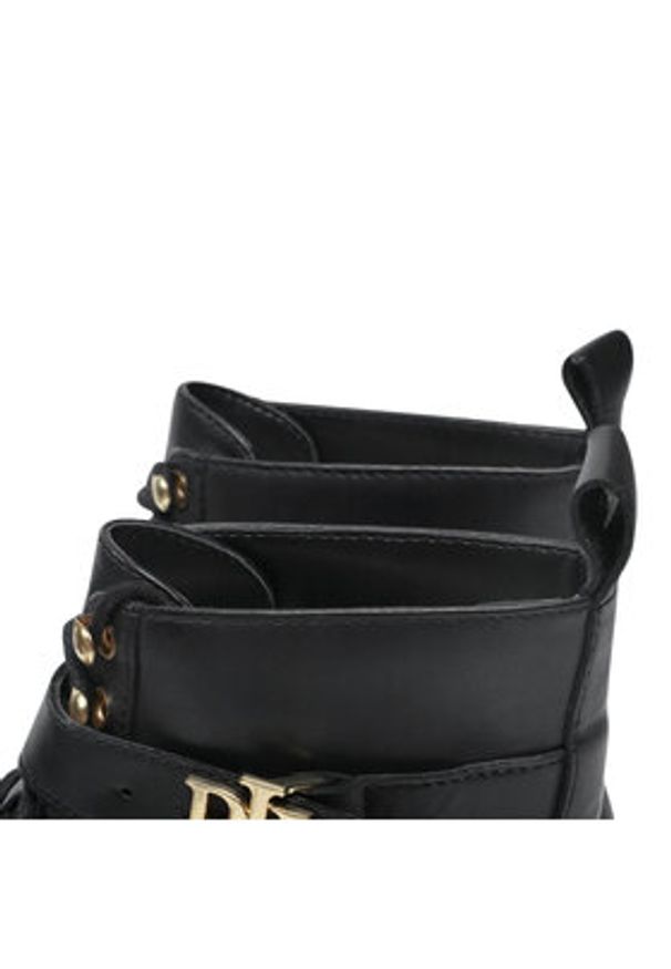 Lauren Ralph Lauren - LAUREN RALPH LAUREN Botki Elridge 802838413001 Czarny. Kolor: czarny. Materiał: skóra