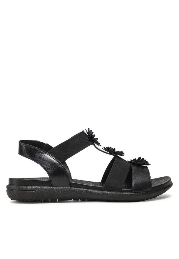 Sandały Go Soft. Kolor: czarny