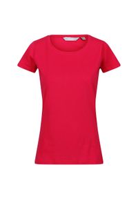 Regatta - T-shirt Damski Carlie. Kolor: różowy. Sport: turystyka piesza #1
