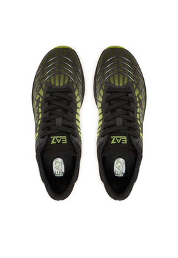 EA7 Emporio Armani Sneakersy X8X243 XK440 MC163 Czarny. Kolor: czarny. Materiał: materiał