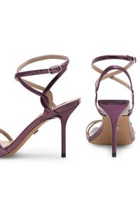 Nine West Sandały FARAZA ZL23014CC Fioletowy. Kolor: fioletowy. Materiał: skóra