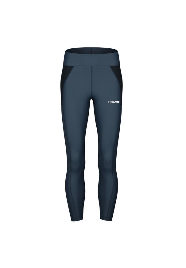 Damskie legginsy Head Tech. Kolor: niebieski. Materiał: elastan. Sport: tenis