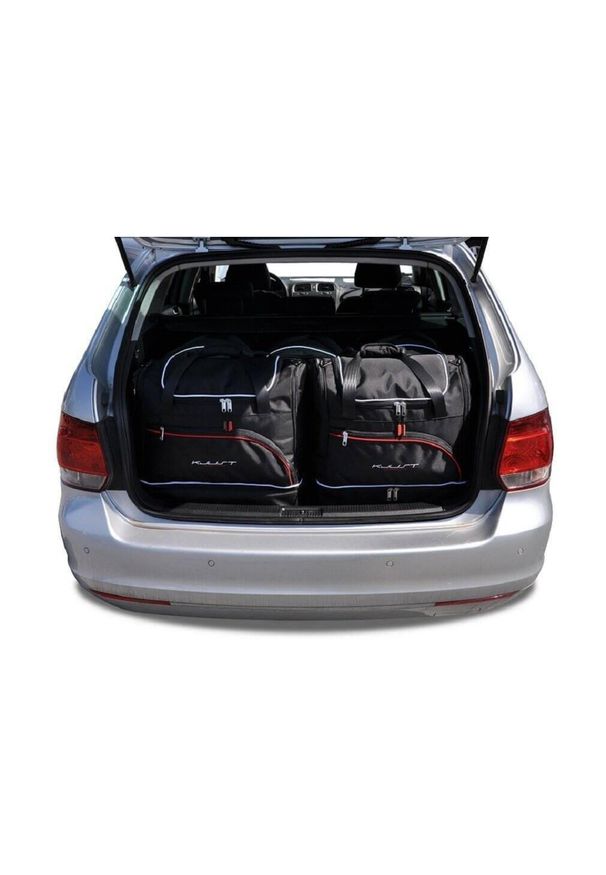 KJUST - Torby Do Bagażnika Vw Golf Variant 2008-2016 5Szt Kjust. Kolor: czarny. Styl: sportowy
