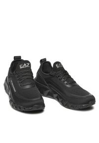 EA7 Emporio Armani Sneakersy X8X106 XK262 N763 Czarny. Kolor: czarny. Materiał: materiał #2