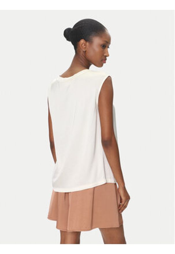 ViCOLO Bluzka TD0763 Écru Regular Fit. Materiał: syntetyk