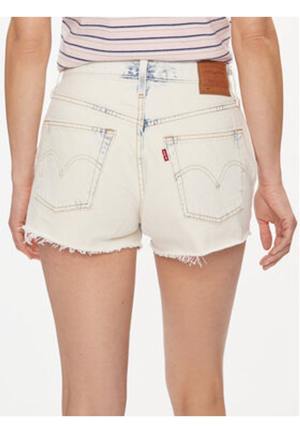 Levi's® Szorty jeansowe 501® 56327-0403 Niebieski Regular Fit. Kolor: niebieski. Materiał: bawełna