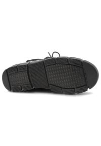 Granatowe Botki Armodo Modne Obuwie Damskie. Kolor: niebieski. Materiał: materiał. Styl: sportowy #4