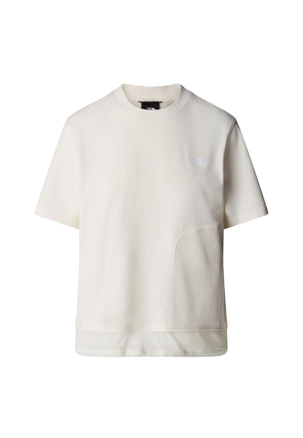 The North Face Koszulka Fabric Mix S/S Nf0A8Cmaqli. Kolor: beżowy