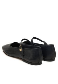 TOMMY HILFIGER - Tommy Hilfiger Baleriny SmooMaryjane FW0FW09152 Czarny. Kolor: czarny. Materiał: skóra #3