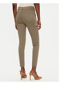 Morgan Jeansy 232-PEMA2 Khaki Skinny Fit. Kolor: brązowy #5