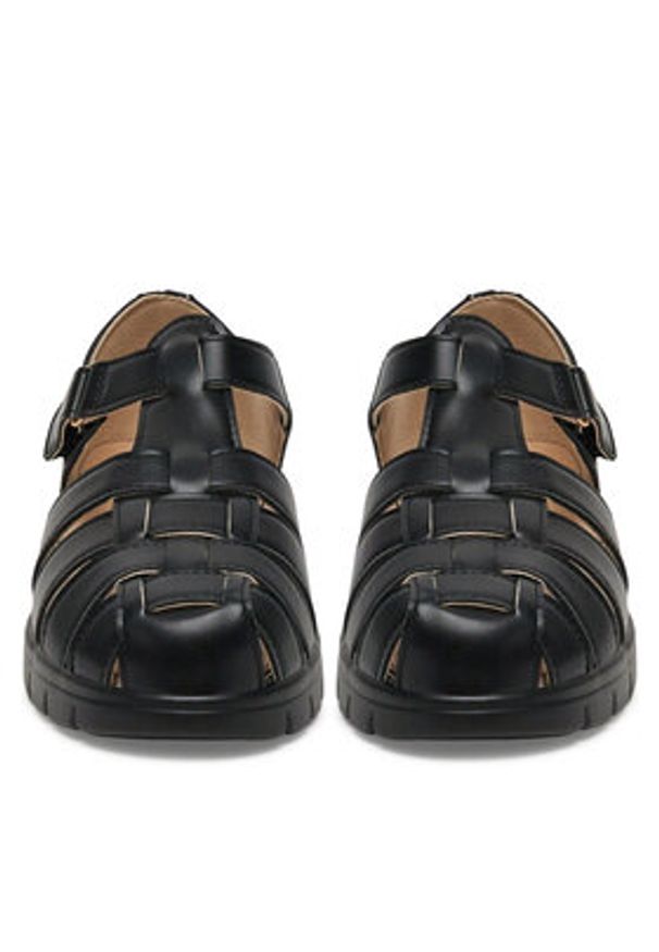 Clara Barson Sandały WFA3899-1 Czarny. Kolor: czarny. Materiał: materiał, syntetyk