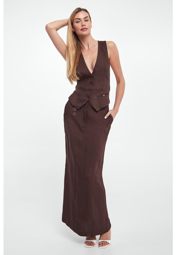 Elisabetta Franchi - Spódnica maxi ELISABETTA FRANCHI
