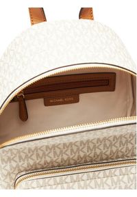 MICHAEL Michael Kors Plecak Tanner 30T5GTNB2B Beżowy. Kolor: beżowy. Materiał: skóra #6