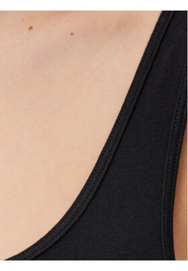 GAP - Gap Top 540670-03 Czarny Slim Fit. Kolor: czarny. Materiał: bawełna