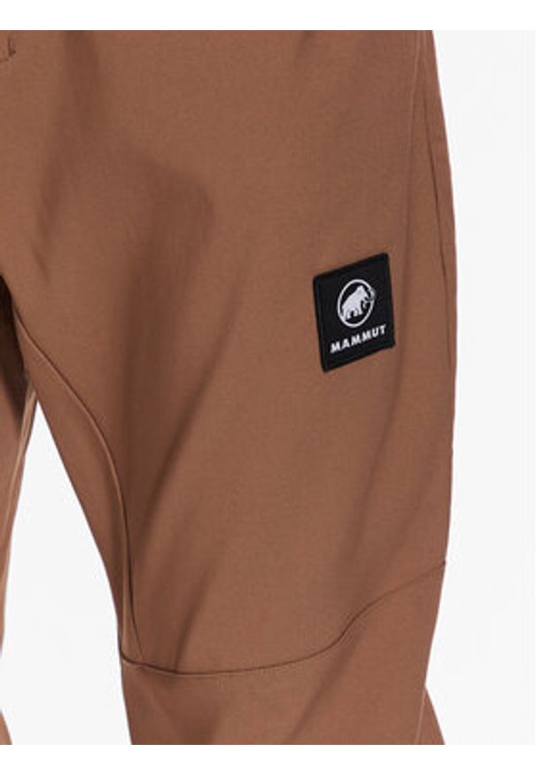 Mammut Spodnie outdoor 1022-02010 Beżowy Regular Fit. Kolor: beżowy. Materiał: syntetyk. Sport: outdoor