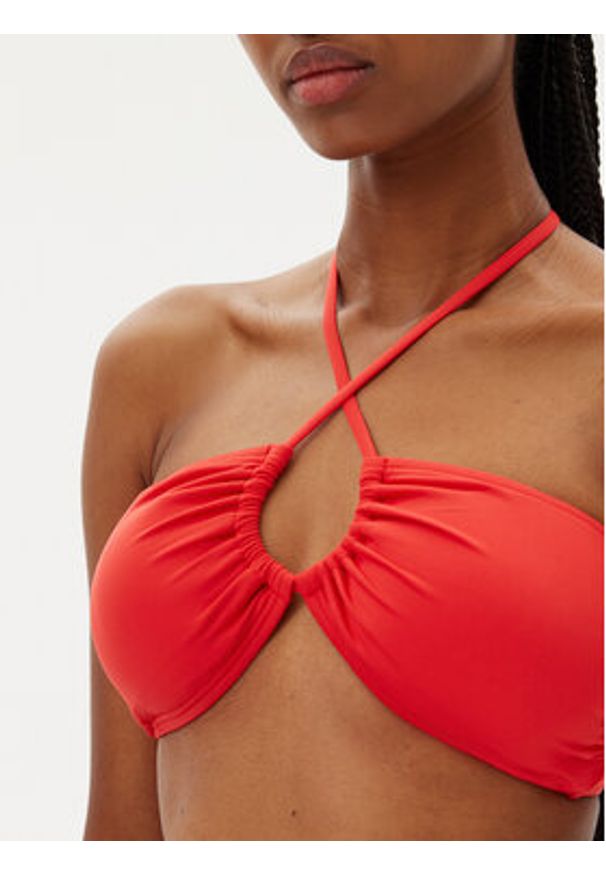 MICHAEL Michael Kors Góra od bikini MM7M327 Czerwony. Kolor: czerwony. Materiał: syntetyk
