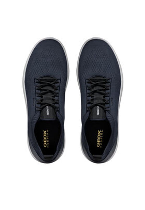 Geox Sneakersy U Spherica U15BYA 0005Z C0045 Granatowy. Kolor: niebieski. Materiał: materiał