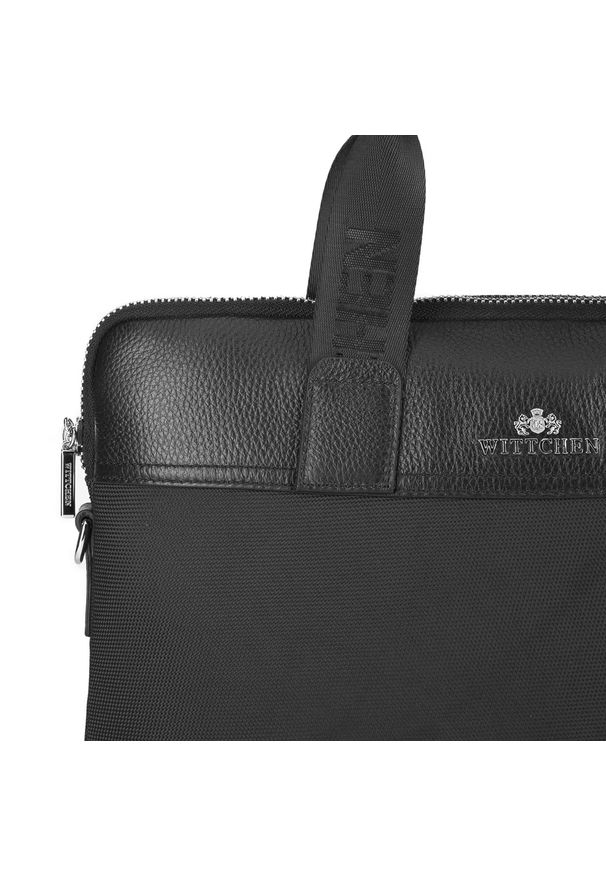 Czarna torba na laptopa Wittchen biznesowa
