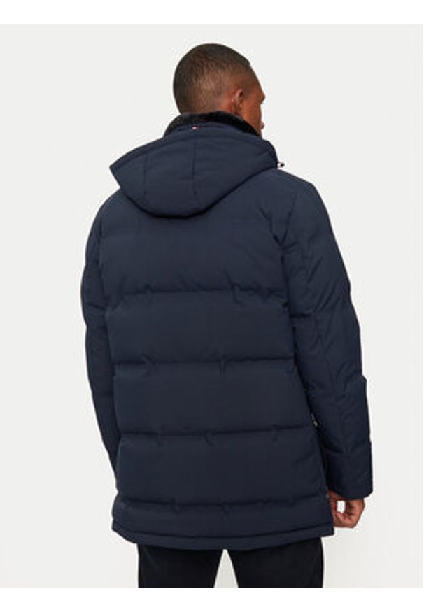 Hechter Paris Kurtka puchowa 50168 142205 Granatowy Regular Fit. Kolor: niebieski. Materiał: syntetyk