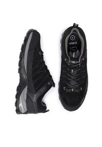 CMP Trekkingi Rigel Low Trekking Shoes Wp 3Q13247 Czarny. Kolor: czarny. Materiał: skóra, zamsz. Sport: turystyka piesza