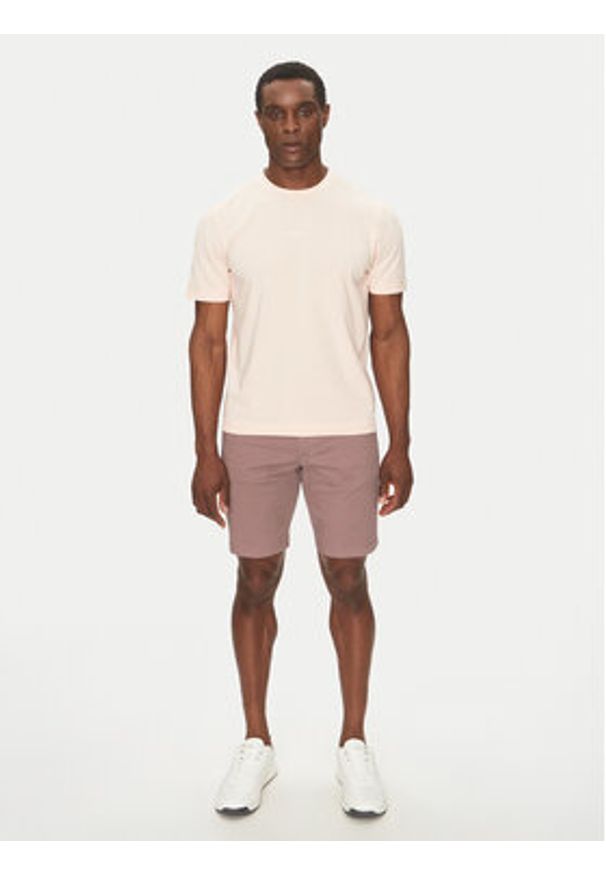 BOSS T-Shirt Tchup 50473278 Różowy Relaxed Fit. Kolor: różowy. Materiał: bawełna